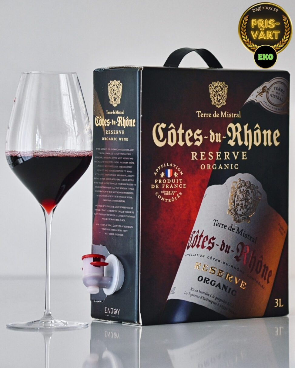 Terre de Mistral Reserve Cotes du Rhone Organic 2023